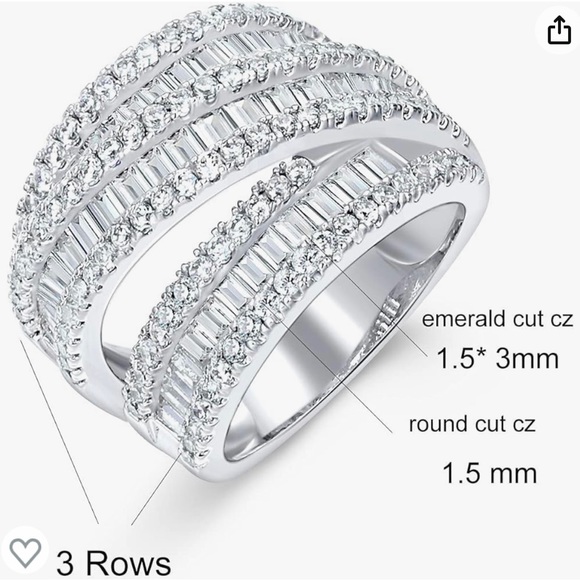 Diamond Infinity Ring - Picture 5 of 5